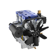 TOYAN FS-L200 2 Cylinder 4 Stroke Model Engine Kit - Build Your Own Engine that Works - EngineDIY