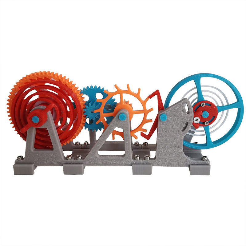 3D Printed Tourbillon Clock Assembly Model Physics Experiment Teaching Model Educational Toy - EngineDIY