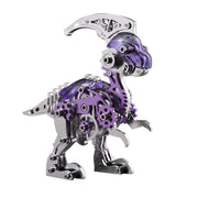 3D Metal Mechanical Dinosaur Model Kit DIY Parasaurolophus Assembly Model - 160PCS - EngineDIY