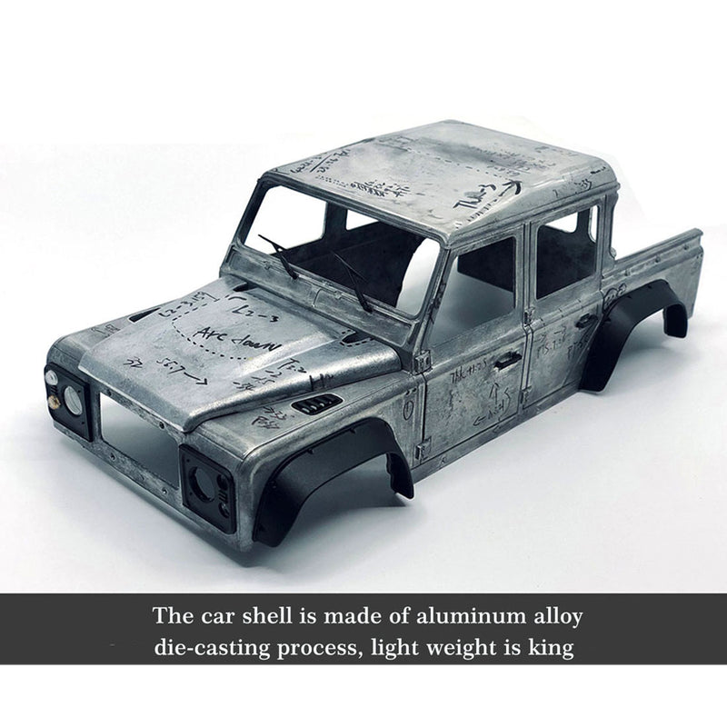 Capo CUB1 RC Crawler Truck 1:18 4WD Electric RC Simulation Off-Road Vehicle Pickup Truck Model with Differential Lock KIT - EngineDIY