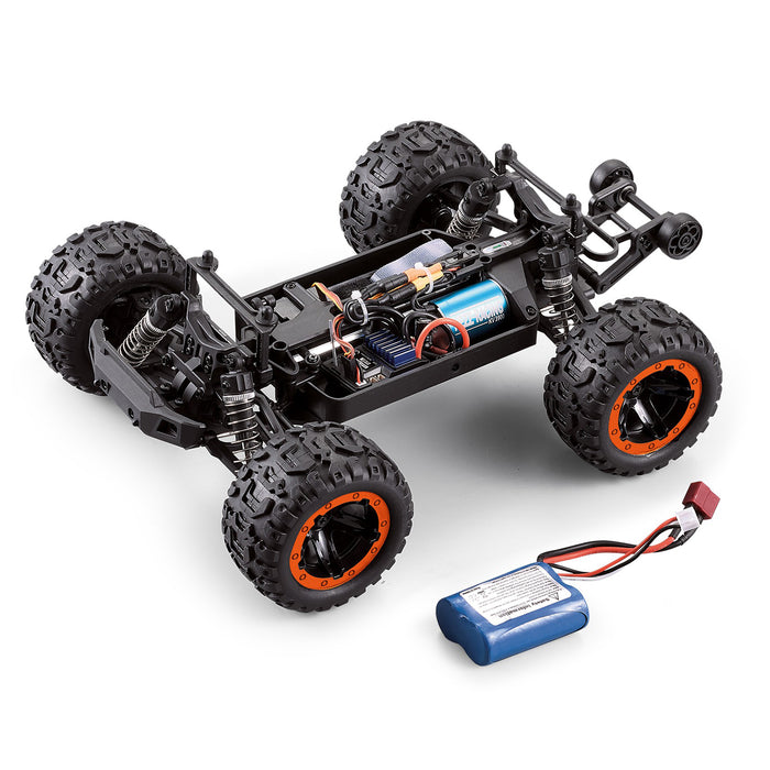 HAIBOXING 16889A 1:16 45KM/H 4WD High Speed Electric Vehicle 2.4 GHz All-Terrain RC Car Brushless Waterproof Off-Road Truck (RTR) - enginediy