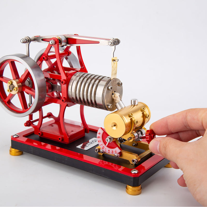 RETROL VE-01 Crossbeam Vacuum Engine Model Flame Eater External Combustion Engine Educational Toys Gifts - EngineDIY