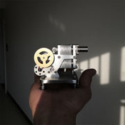 ENJOMOR Mini α Structure Hot-Air Stirling Engine Electric Generator 4000rpm - Gift Collection - EngineDIY