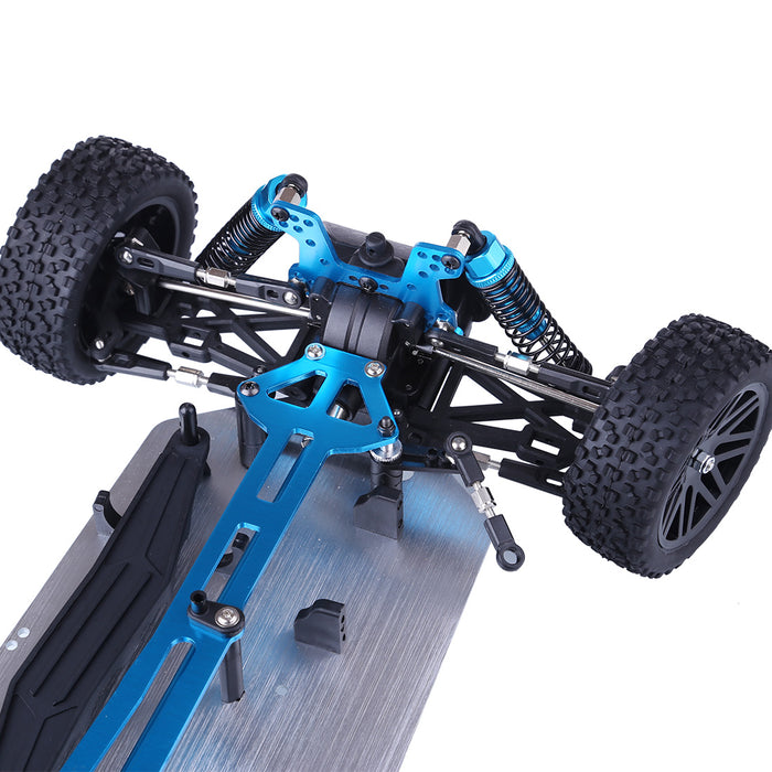 HSP 94107PRO 1/10 4WD Electric Remote Off-road Car Frame Empty Chassis with Tires - Upgraded Finished Version