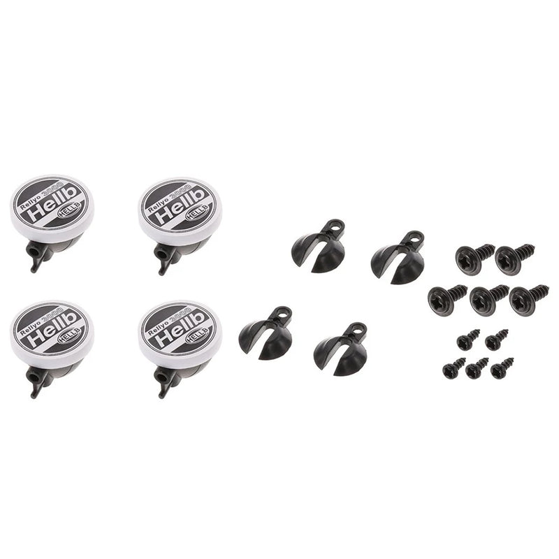 4Pcs RC Car Lampshades Light Cover for HSP 1/10 REDCAT SCX10 Traxxas TRX-4 RC4WD D90 Crawler RC Car - EngineDIY