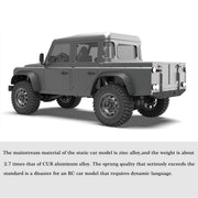 Capo CUB1 RC Crawler Truck 1:18 4WD Electric RC Simulation Off-Road Vehicle Pickup Truck Model with Differential Lock KIT - EngineDIY