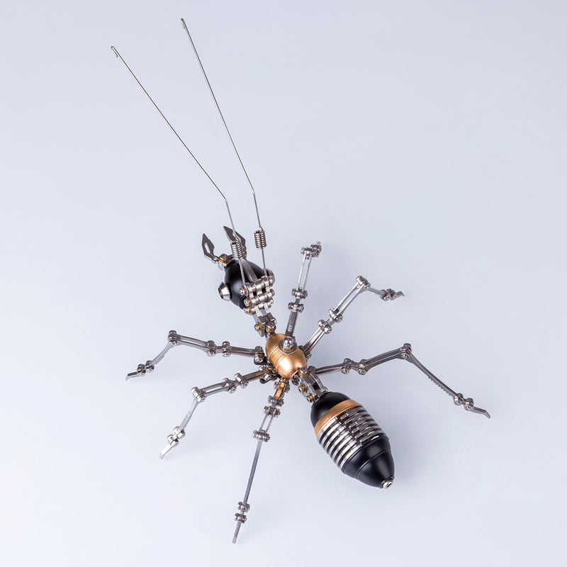 3D Metal Ant Model Kits, DIY Metal Puzzle, Assemble Model Jigsaw Kits-100 PCS - EngineDIY