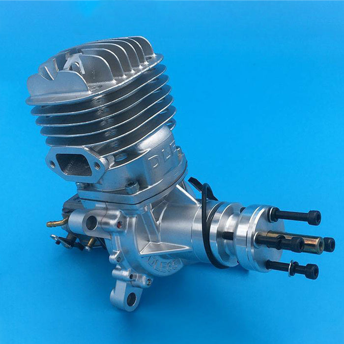 DLE65 65CC Single Cylinder 2-stroke Side Exhaust Air Cooled Gasoline Engine for RC Airplane Model - enginediy