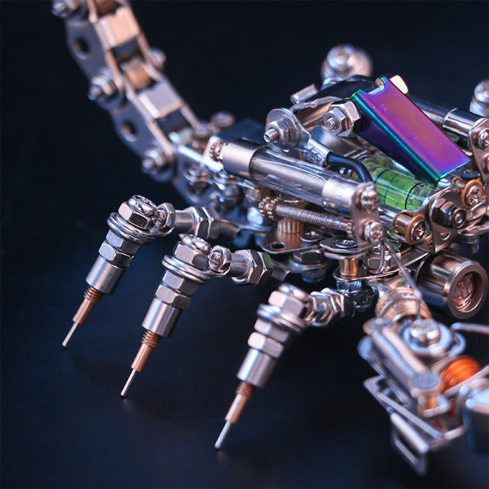 3D Metal Puzzle Steampunk Metal Androctonus Crassicauda Model DIY Toy Kits- 200PCS+