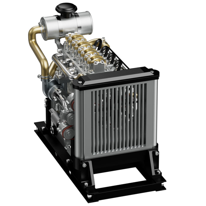 TECHING L4 Diesel Engine Model Works - Build Your Own Diesel Engine ...