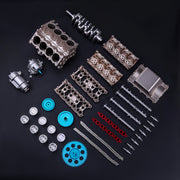 Teching V8 Engine Model Kit Metal Assembly DIY Kit 500+Pcs Mechanical Car Engine Science Experiment Physics Toy - EngineDIY