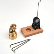 KACIO FD-6 Mini Three-legged Vertical Swing Steam Engine Model with Boiler & Steam Power Generating Units - EngineDIY