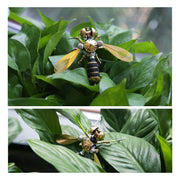 90Pcs Steampunk Insect Metal Model Kits Mechanical Crafts for Home Decor - Bee - EngineDIY