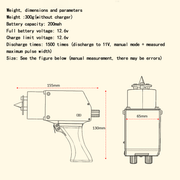 Handheld Tesla Coil with 10cm Long Arc Artificial Lightning Generator Educational Science Experiment - US Plug - EngineDIY