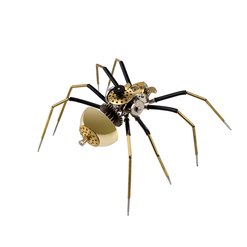 80Pcs Steampunk Insect Metal Model Kits Mechanical Crafts for Home Decor - Spider - EngineDIY
