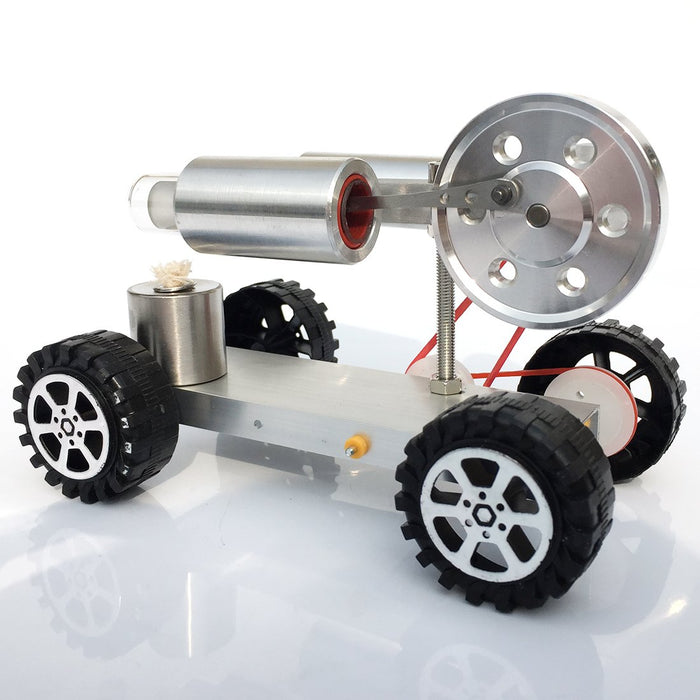 Stirling Engine Model Car Driving Science Experiment Kid Gift Collection Enginediy - enginediy