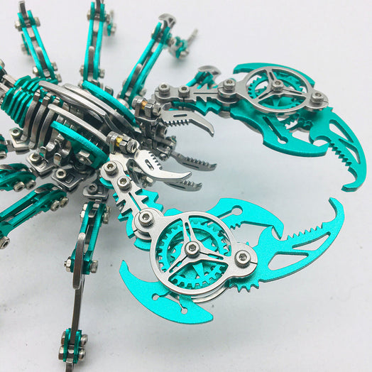 3D Puzzle DIY Model Kit Jigsaw Metal Scorpion King Mechanical Assembly Crafts-200PCS+ - EngineDIY