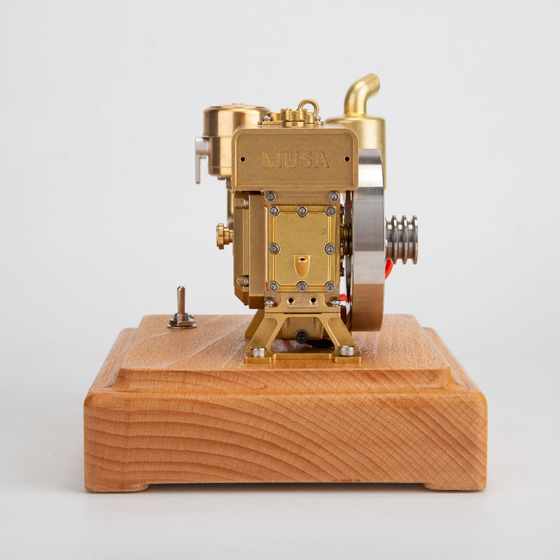 RETROL MUSA 1/8 2.2cc Mini Single-cylinder Four-stroke Evaporative Water-cooling Gasoline Engine Internal Combustion Engine Model