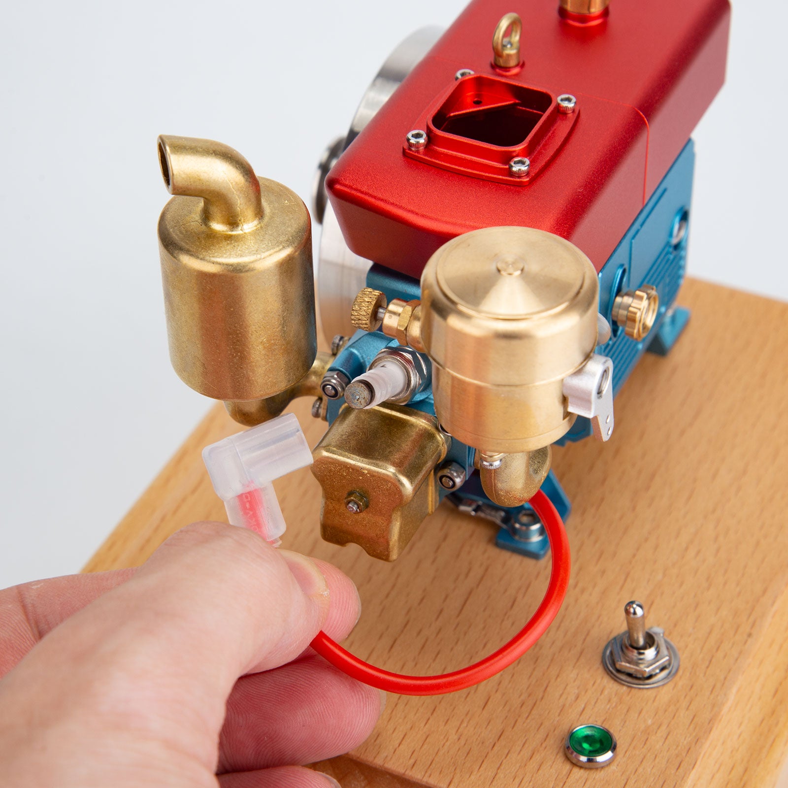 RETROL MUSA 2,2 cm³ Mini moteur à essence monocylindre à quatre temps refroidi par eau par évaporation Modèle de moteur à combustion interne