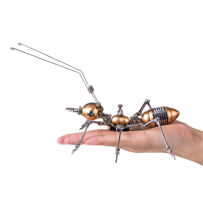 3D Metal Ant Model Kits, DIY Metal Puzzle, Assemble Model Jigsaw Kits-100 PCS - EngineDIY