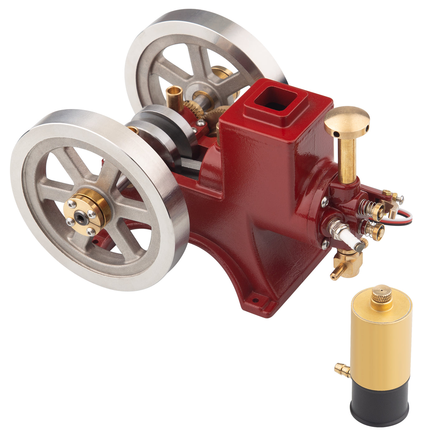 Hit and Miss Engine 6cc Metal Single Cylinder 4-Stroke IC Engine with ...