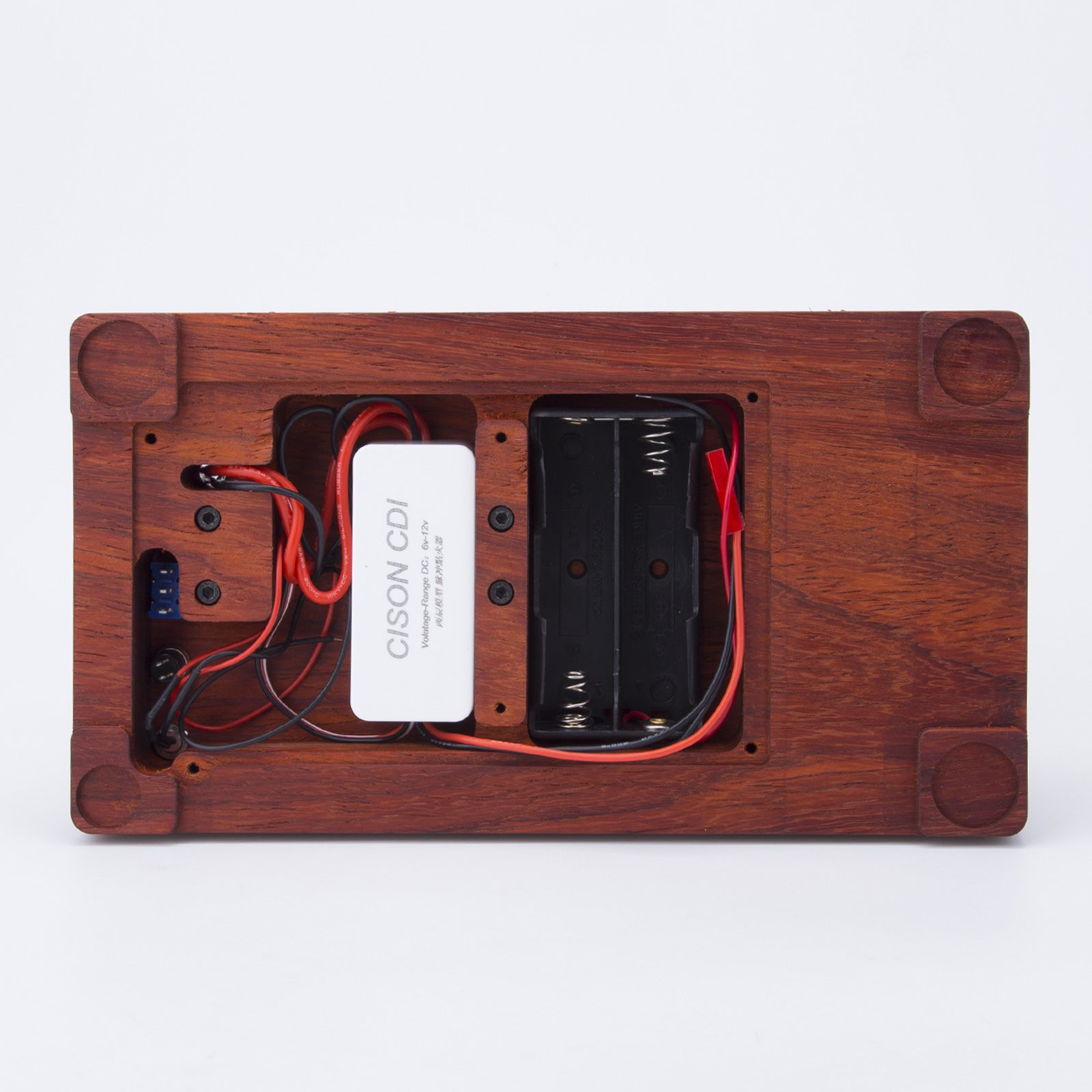 Holzsockel für CISON FG-9VT V-Twin-Motor - CISON Original