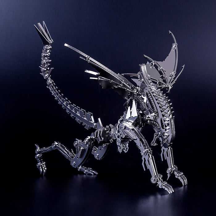 3D Puzzle Model Kit Winged Beast Metal Games DIY Assembly Jigsaw Crafts Creative Gift - enginediy