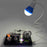 ENJOMOR γ-Type Hot-air Stirling Engine External Combustion Model LED Lights Voltage Digital Model Toy