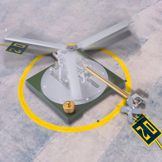 ENJOMOR Stirling-Helikopter-Modellbausatz, Gamma-Heißluft-Stirlingmotor-Modell, DIY-Montagemodell, STEM-Lernspielzeug
