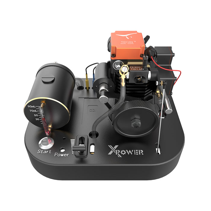 Xpower Start Power Mounting Bracket Base for TOYAN Engine Models: FS-L200   FS-S100 Model (SKU: 333016977ED, 33ED2855587) - enginediy