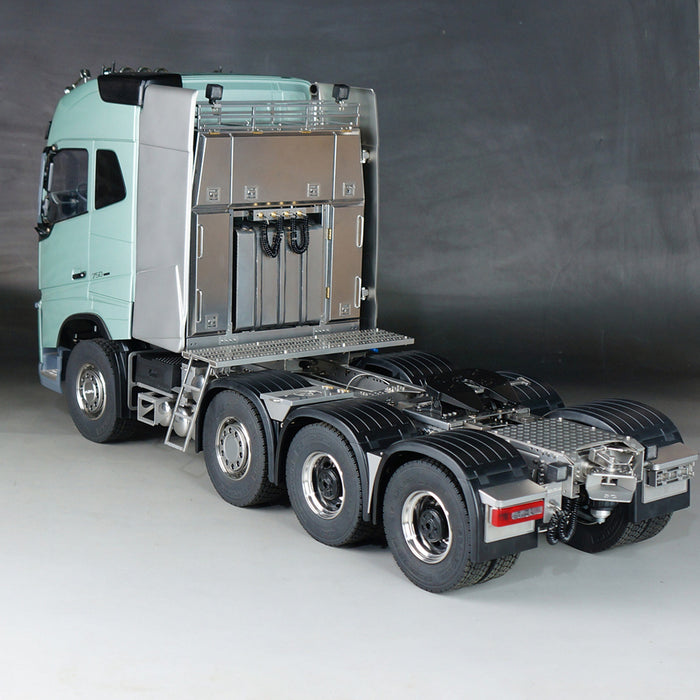 SCALECLUB 1/14 RC Truck 8x4 Metal Chassis European Style Heavy Tractor Construction Vehicle
