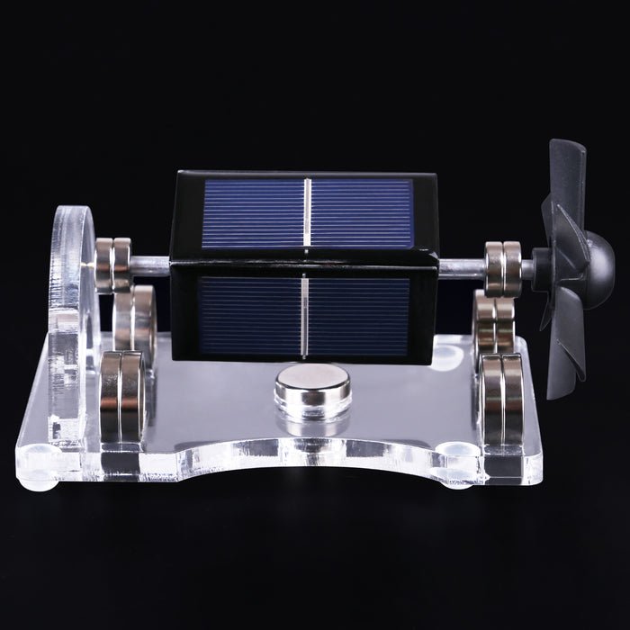 Fan Blade Magnetic Levitation Solar Motor Model Mendocino Motor Science Educational Toys