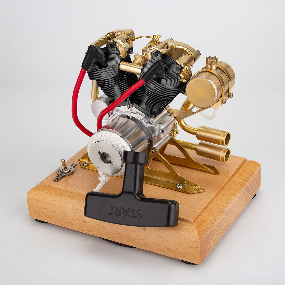 RETROL R29 4.2CC Mini V2 Engine OHV V-Twin Motorcycle Engine Double-cy ...