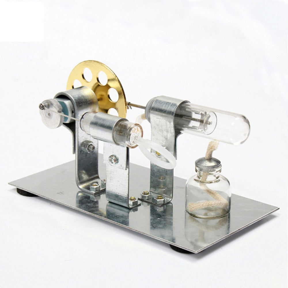 Stirling Engine Kit DIY Single Cylinder Stirling Engine - Ideal Engine Model Gift for Your Kids Enginediy - enginediy