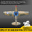 VOLANTEXRC P-40 2.4Ghz 4CH RC Airplane EPP Foam Fighter for Beginners (RTF Version)