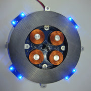 Magnetic Levitation Module DIY Maglev Furnishing Articles Kit Precise 500g Digital Movement Module with LED Light - EngineDIY