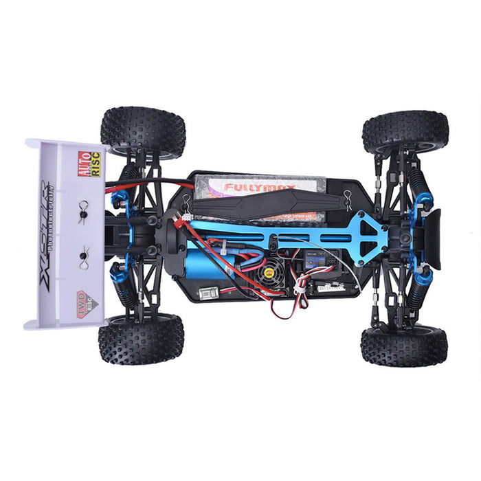 HSP 94107PRO 1:10 4WD Electric Brushless High Speed Off Road Vehicle 2.4G Remote Control Car (RTR) - Car Shell in Random Color - enginediy