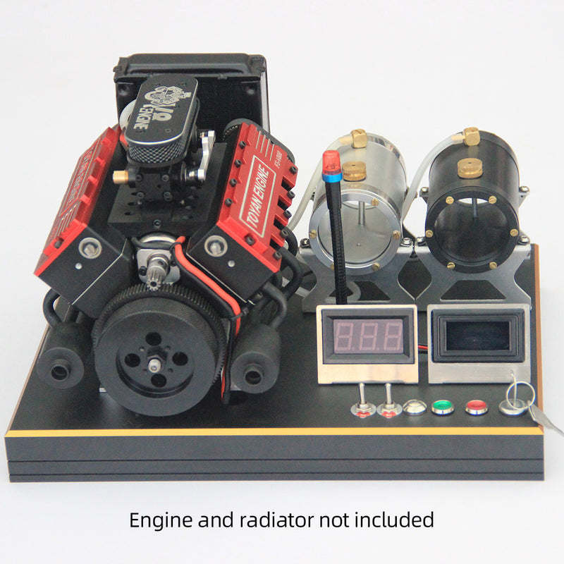 HOWIN×TOYAN V8 Engine FS-V800 Base and Bracket Set - EngineDIY