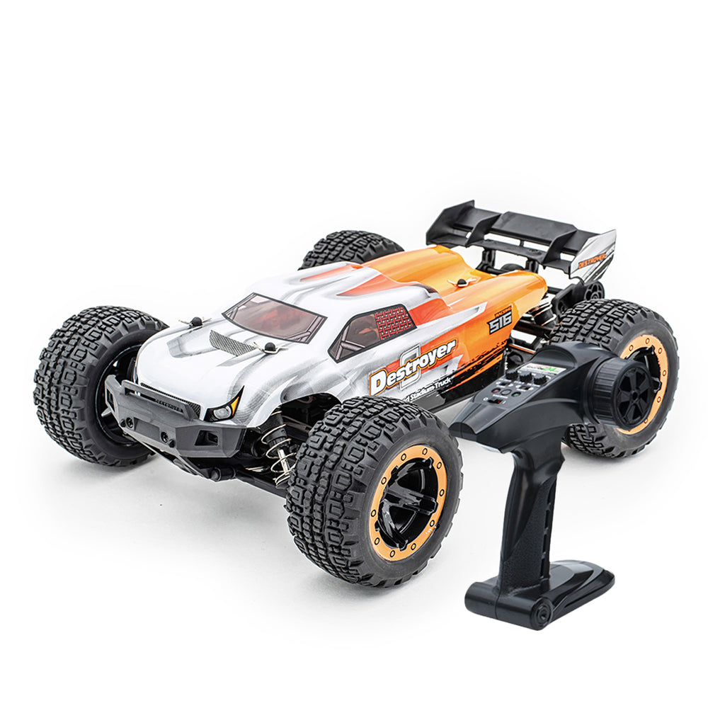 HAIBOXING 16890A 1:16 45KM/H 4WD High Speed Electric Vehicle 2.4 GHz All-Terrain RC Car Brushless Waterproof Off-Road Truck (RTR) - enginediy