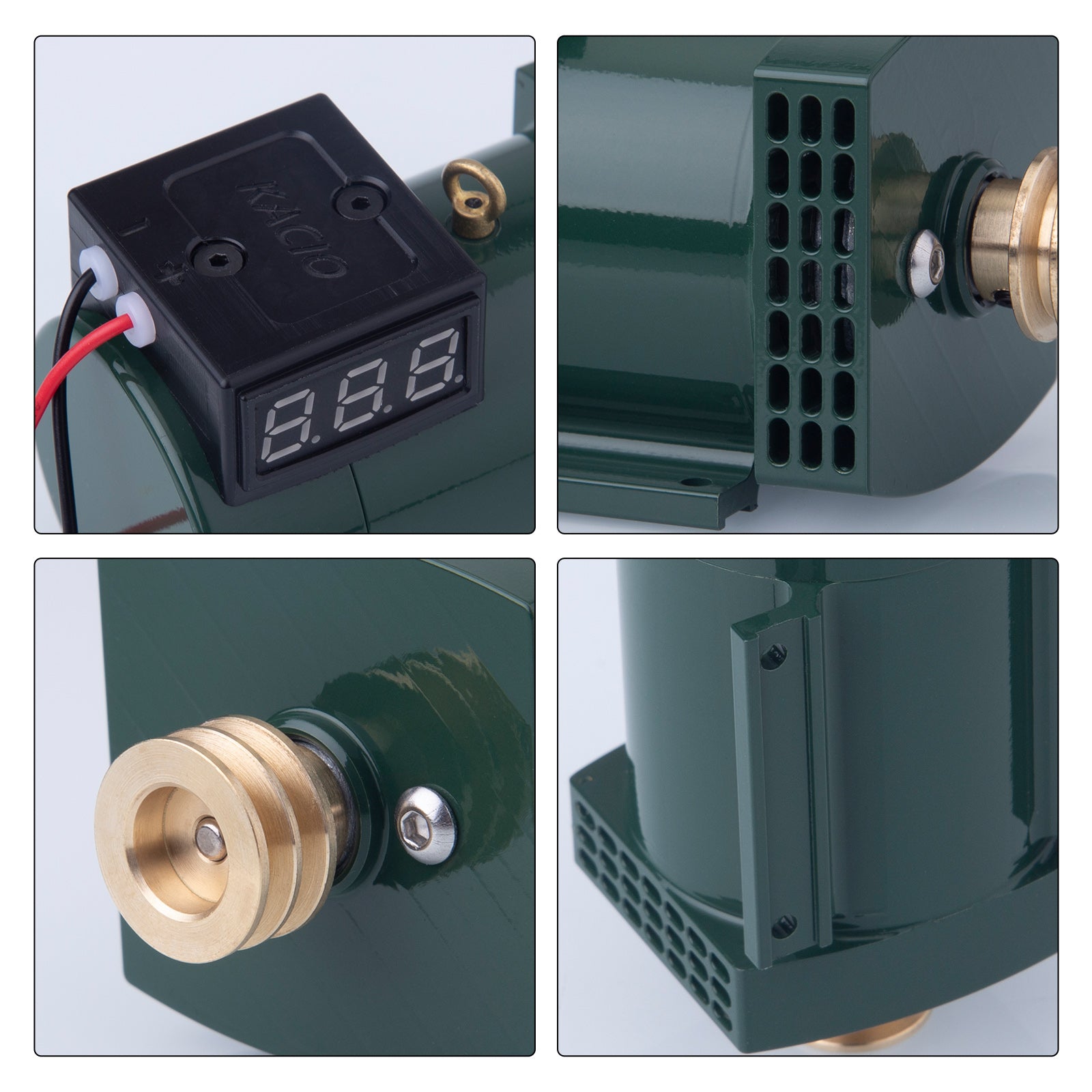 KACIO RS445-1 Simuliertes Miniatur-Gleichstromgeneratormodell mit 12 V und 1 A für Whippet-Dampfmaschinen-EIS-Modell