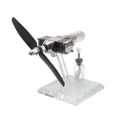 ENJOMOR Plane Head Stirling Engine Pocket Free-piston Motor External Combustion Engine Model Toy - EngineDIY