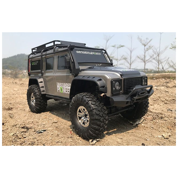 HB 1:10 15KM/H 2.4G 4WD RC Car Remote Control Climber Vehicle Truck Model Toy with LED - RTR - enginediy