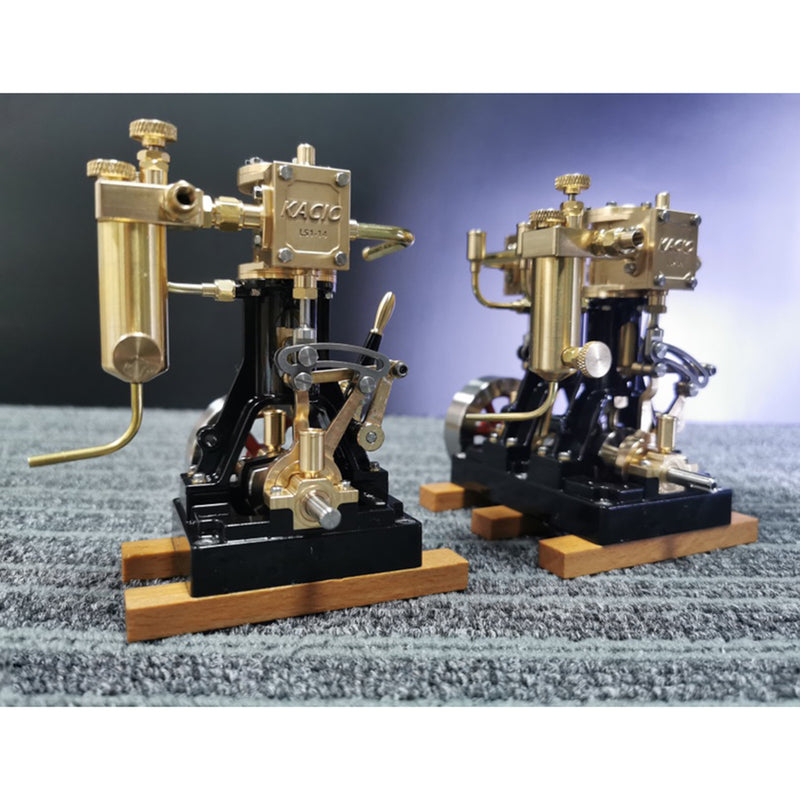 KACIO LS1-14 Single Cylinder Reciprocating Steam Engine Model for Model Ship Model Boat Above 60cm - EngineDIY