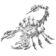 3D Puzzle DIY Model Kit Jigsaw Metal Scorpion King Mechanical Assembly Crafts-200PCS+ - EngineDIY