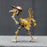 3D metal steampunk craft puzzle mechanical emu turkey and ostrich model DIY assembly animal puzzle kit game creative gift- 803pcs +