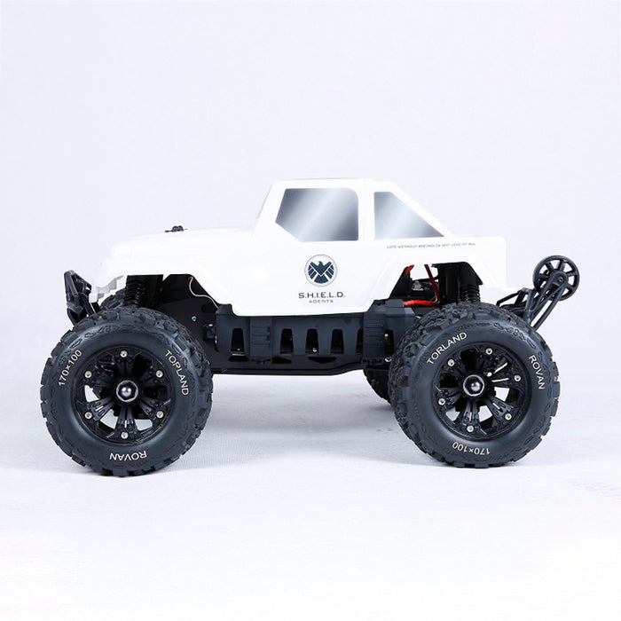 ROVAN TORLAND EV4 1/8 Electric 4WD Brushless Vehicle 2.4G RC Pickup Truck with Battery and Charger - enginediy