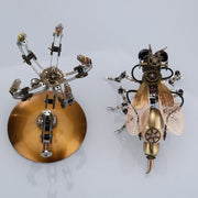 627PCS Metal Steampunk Kit Toy Mechanical Wasp - EngineDIY