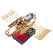 SeaArk Boat Model Kit That Works - Metal Ship Model Kit That Runs - Gear Drive Mechanical Model Boat Kit - EngineDIY