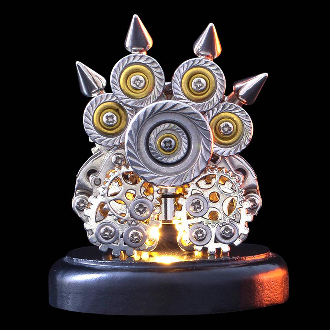 Kit d'assemblage de pattes de tigre en métal 3D, 100 pièces et plus