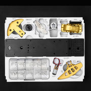 Pumping Unit that Works - Pumping Unit Model Kit - TECHING Pumping Unit DIY Assembly 3D Metal Mechanical Puzzle Educational Toys Collection 219Pcs - EngineDIY